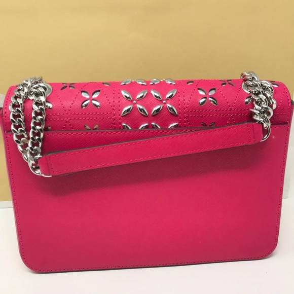 ➕ Michael Kors Tina medium shoulder ultra pink NWT - Picture 3 of 5